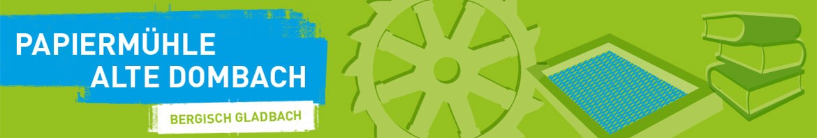 Grafik Papiermühle Alte Dombach Bergisch Gladbach